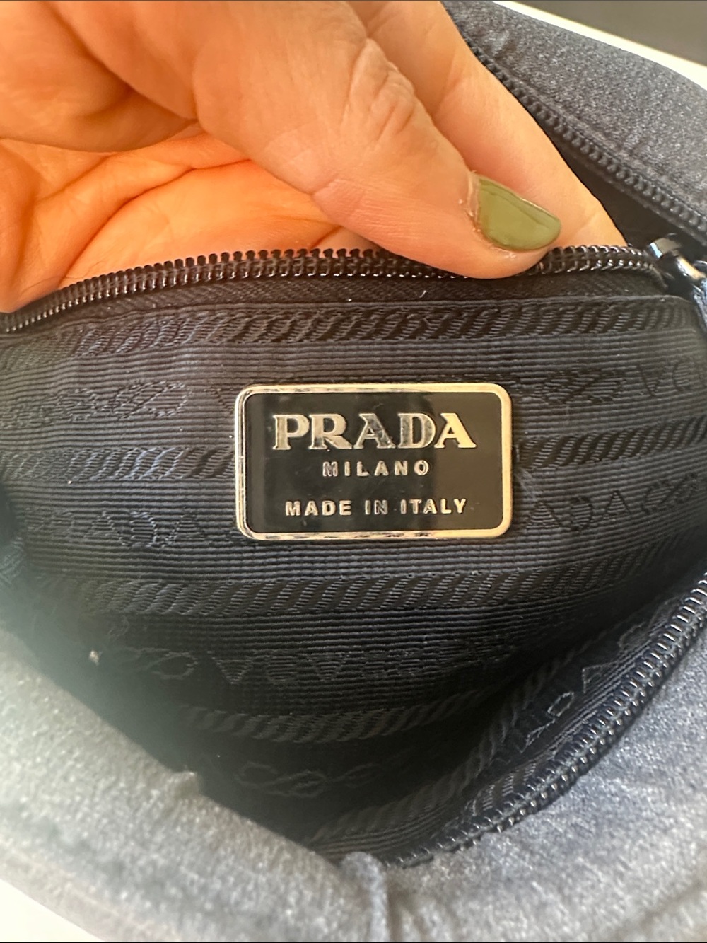 Prada Neoprene Crossbody Shoulder Bag - Picture 10 of 12